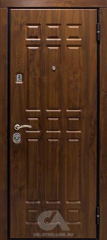Входная дверь Новосёл 5, вид снаружи