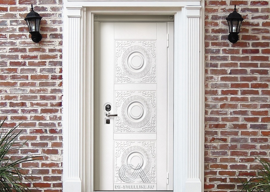 Металлическая дверь Богема для квартиры, вид в интерьере
