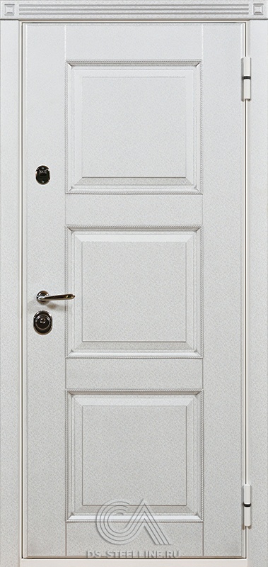 Металлическая дверь Виконт для квартиры, вид снаружи